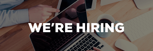We are hiring!