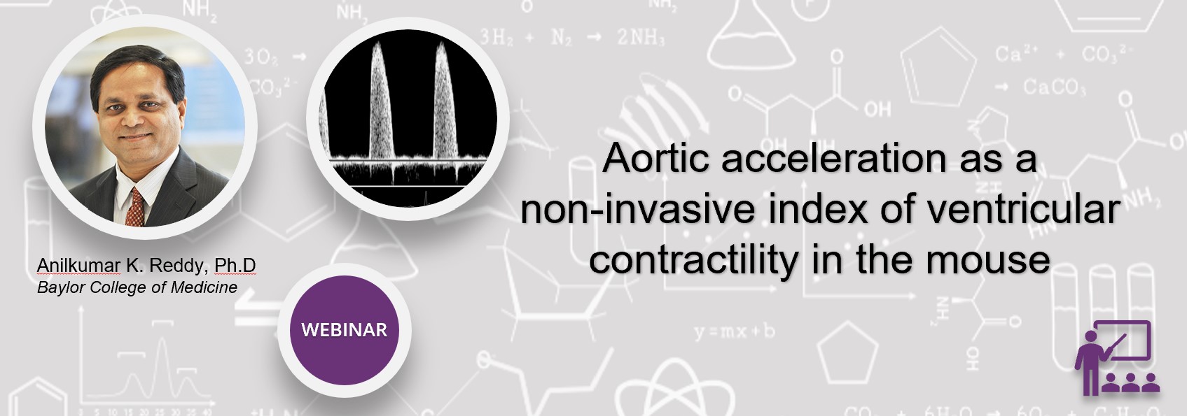 WEBINAR:  Aortic acceleration as a non-invasive index of ventricular contractility in the mouse